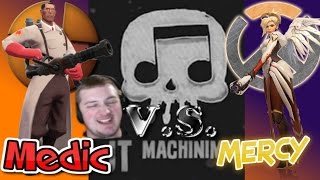 React Medic VS Mercy by JTMachinima [upl. by Georgy]