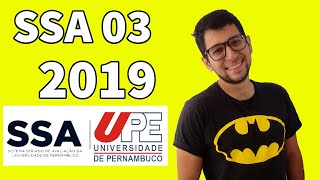 SSA 03  Questão 19  UPE2019  Matemática [upl. by Benilda918]