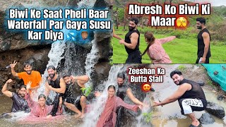 Ayesha Ke Saat Pheli Barish me Susu Or Waterfall Mila 😳 Shaadi Single lyf Fokats  Abresh amp Zeeshan [upl. by Ynnavoeg]