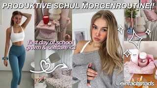 MEINE 6 UHR SCHUL MORGENROUTINE 🌟 realistisch amp produktiv  summer vlog 2023 [upl. by Groves375]