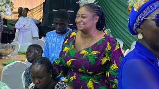 ACTRESS RONKE OSHODI OKE HONORS VETERAN ACTORS AS TAMPAN HONORS BOARD OF TRUSTEES [upl. by Ecilegna]