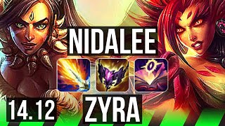 NIDALEE vs ZYRA JGL  606 69 winrate Dominating  EUW Master  1412 [upl. by Oilcareh]