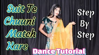 Suit Te Chuuni Match Kare  Dance Tutorial  Tarun Mor  New Haryanvi Song 2024 KanchanDance Video [upl. by Morville]