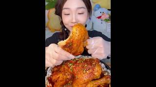 Whispers and Wings ASMR Spicy Chicken Delight mukbang [upl. by Lenard837]