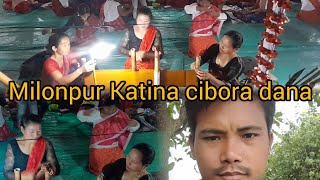 Milonpur katina cibora dana bhudhist traditional pujaBishingVlogs😍😍😍 [upl. by Nwahsiek899]