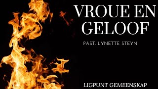 Vroue en Geloof Lynette Steyn [upl. by Shannan]