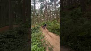 Harry Kirby smashing corners at Rushmere Country Park mtb [upl. by Jankell]