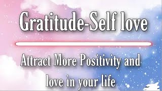 AFFIRMATIONS GRATITUDETHANK YOU SELF LOVE  CHANGE YOUR LIFE30 DAYS [upl. by Enirehtak]