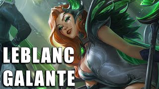 Leblanc Galante  League of Legends Completo [upl. by Huba]