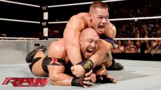 John Cena vs Ryback  Tables Match Raw July 29 2013 [upl. by Niro935]