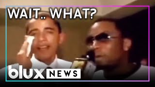 Diddy amp Obama Clip Resurfaces Sparking Buzz Across Social Media  bluxnews [upl. by Akili]