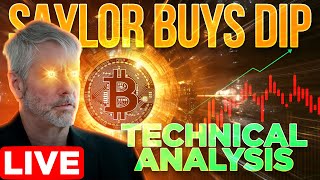 Saylor Buying 2 Billion More Bitcoin📉Technical Analysis with EvanAldo [upl. by Naegem]