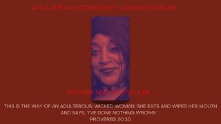 Afua Speaks  Community Conversations [upl. by Ive]