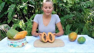 How to Tell When a Papaya is Ripe  buying the BEST ones [upl. by Sayette]