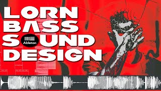 LOWEST BASS That EVER Existed  LORN BASS Tutorial  BONUS Sample Pack [upl. by Odnamla516]