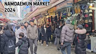 The Largest Market in Seoul  Namdaemun 🛍😎 South Korea 🇰🇷 [upl. by Sutit]