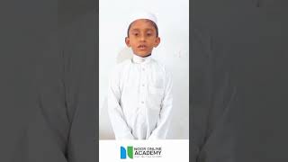 REG NO150MUHAMMAD MNOOR ACADEMY ONLINE MADRASA [upl. by Bagley409]