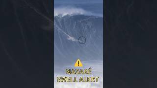 NAZARÉ SWELL ALERT XXL WAVES arriving to NAZARE Portugal surfing nazare bigwaves [upl. by Araet]