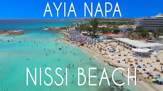 All Ayia Napa Shoreline Hotels and Beaches  Aerial View  Cyprus [upl. by Disraeli]