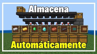 ✅Como Ordenar tus Items Automáticamente Item Sorter en Minecraft 121  Tutorial [upl. by Simonette]