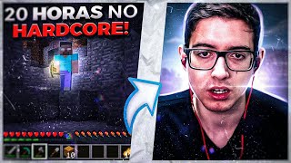 🔥 ELE encontrou o HEROBRINE após 20 HORAS no MINECRAFT HARDCORE PERDEU TUDO [upl. by Garwin]