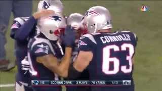 NFL 20142015 Playoff 10012015  Ravens VS Patriots  Edelman Touchdown Pass to Amendola [upl. by Ennovyahs]