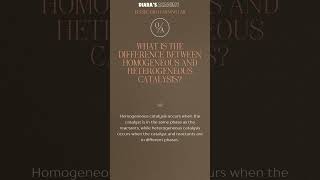 What is the Difference Between Homogeneous and Heterogeneous Catalysis Diarasacademy [upl. by Nnylatsyrk156]