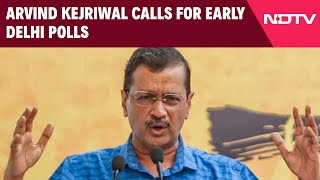 Arvind Kejriwal News  Arvind Kejriwal Calls For Early Delhi Polls Announces Shock Resignation [upl. by Toomin905]