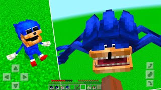 New Shin Sonic Tapes Addon in Minecraft PE [upl. by Ichabod928]