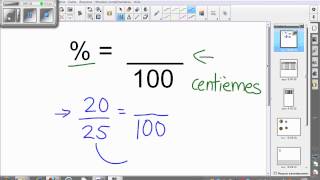 pourcentage et nombre décimal [upl. by Georgy146]
