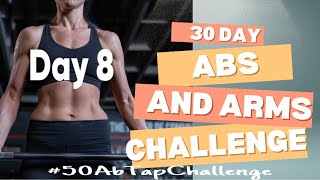 Day 8 50 Basic Crunches amp Tap  50AbTapChallenge  With the Shan [upl. by Wertz]