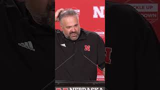 Nebraska coach Matt Rhule gets emotional after Wisconsin win [upl. by Sauers]