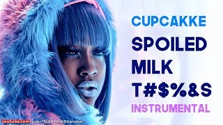 Cupcakke  Spoiled Milk Instrumental with Lyrics [upl. by Keithley872]