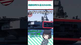 なぜアメリカの空母の艦尾は凹んでいるの？ 空母 military [upl. by Nyleikcaj632]