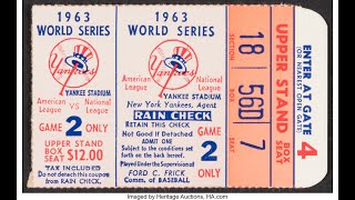 🔴 MLB Classics on DTSSN  Ep 61  1963 World Series  Game 2  Dodgers  Yankees dtssn mlb [upl. by Garnett409]