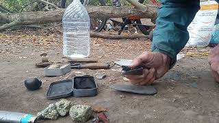 Traditional Flint Steel and Char Cloth Firemaking [upl. by Selbbep]