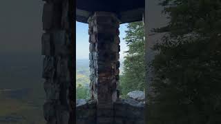 One of the best views in Tennessee the Gazebo Overlook on Chilhowee Mountain [upl. by Norabel]