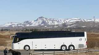 Volvo 9900 VIP Coach in Iceland [upl. by Nevyar]