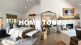 HOUSE TOUR Inside Our Cozy Vintage Inspired California Home [upl. by Lynna]