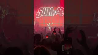 Sum 41  Walking Disaster live in Roma Nov 2024 [upl. by Anaoj421]