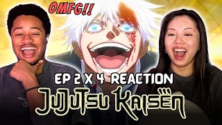 GOJO IS WHAT 👀  Jujutsu Kaisen S2 Ep 4 FIRST TIME REACTION [upl. by Zachariah584]