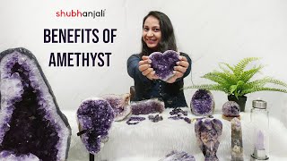 The Complete Guide to Amethyst Crystals  Healing Benefits and Properties of Amethyst Clusters [upl. by Notirb]