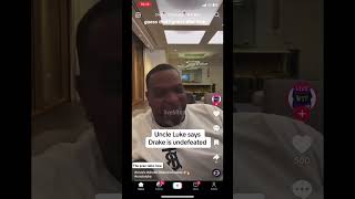 Uncle Luke Declares Drake Unstoppable [upl. by Anelas830]