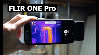 FLIR ONE Pro Thermal Camera Review  Detect Invisible Problems In Your House [upl. by Siuqramed]