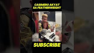 CASIMERO BABAKLAS NG CHAMPION SA FEATHERWEIGHT PARA KASAHAN NI INOUE shorts [upl. by Dash]