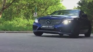 MercedesAMG C43 4Matic Test Drive in HK [upl. by Annaj]