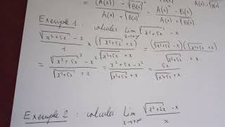 forme indéterminée ∞  ∞ avec racines en terminale [upl. by Rusticus]