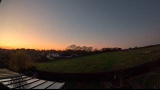 Time Lapse Sky North Yorkshire UK November 11th 2024 [upl. by Anamor]