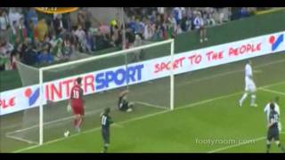 Ireland 20 Italy Goals amp Highlights 07062011 [upl. by Aneelad71]