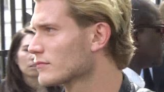 Loris KARIUS  Liverpool Football  Paris 25 june 2016 Fashion Week show Balmain  juin [upl. by Chouest717]